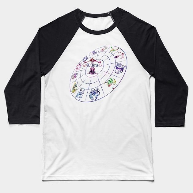 NEW! Libra + 12 zodiac in 1 Baseball T-Shirt by INDONESIA68